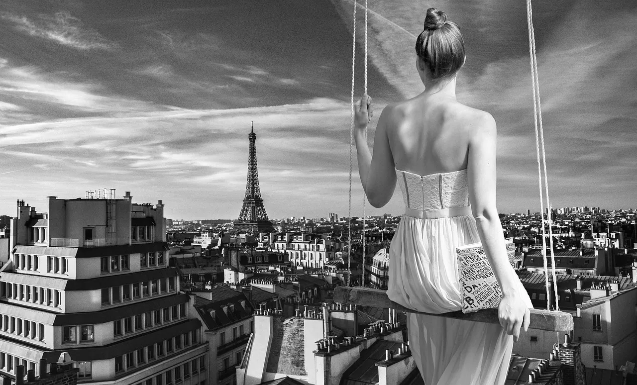 White dress
